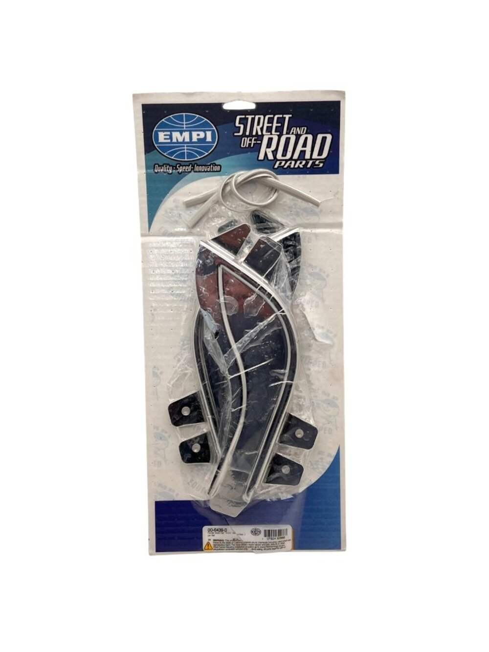EMPI 00-6439-0 Volkswagen VW Beetle Bug Front Fender Guard Set Stainless Steel